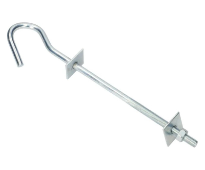Montażowe ExtraLink Śruba hakowa do wieszania uchwytów odciągowych 12/230mm